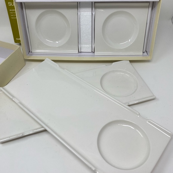 Crate&Barrel Dining Crate Barrel Sushi Set For Two 6 Piece Set